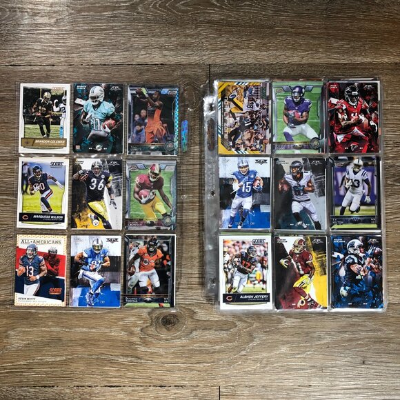 Football Card Lot Collection Topps Score Various Teams NFL Trading Cards - Picture 3 of 12
